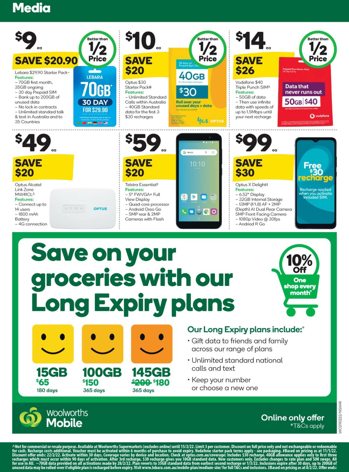 Woolworths Catalogues from 9 February