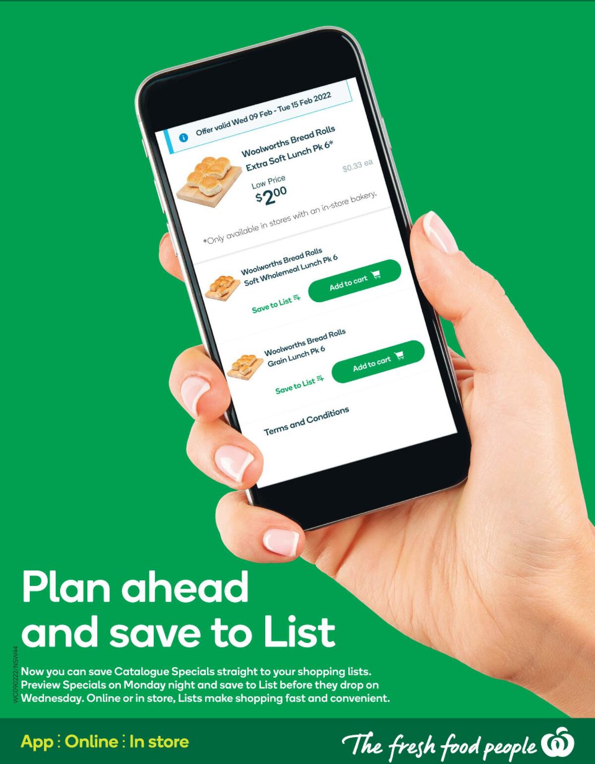 Woolworths Catalogues from 9 February