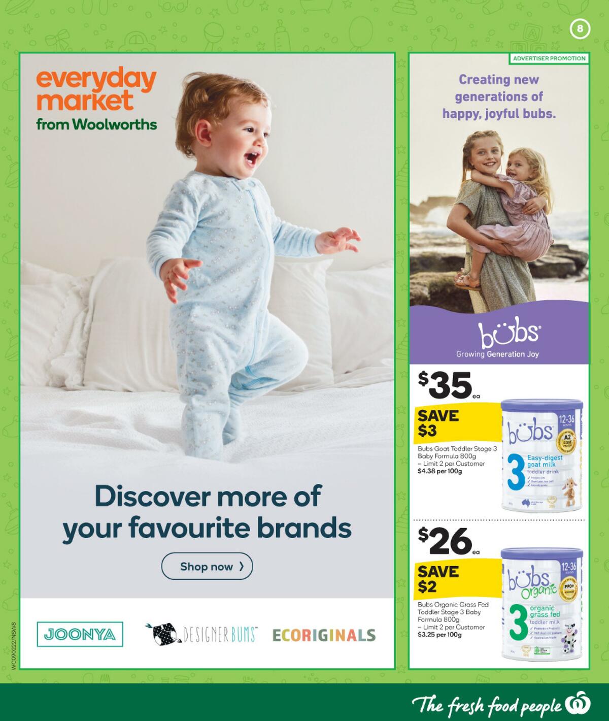 Woolworths Baby & Toddler Catalogues from 9 February