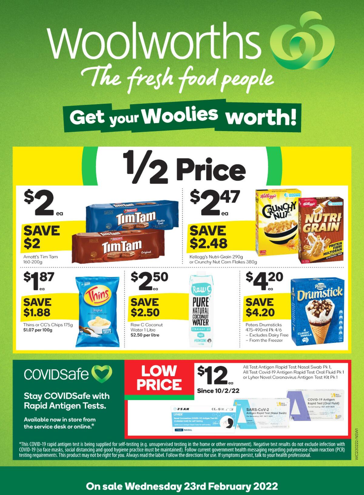Woolworths Catalogues from 23 February