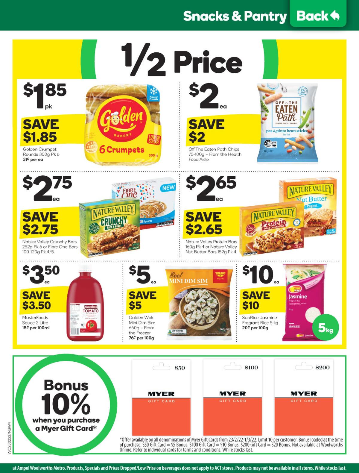 Woolworths Catalogues from 23 February