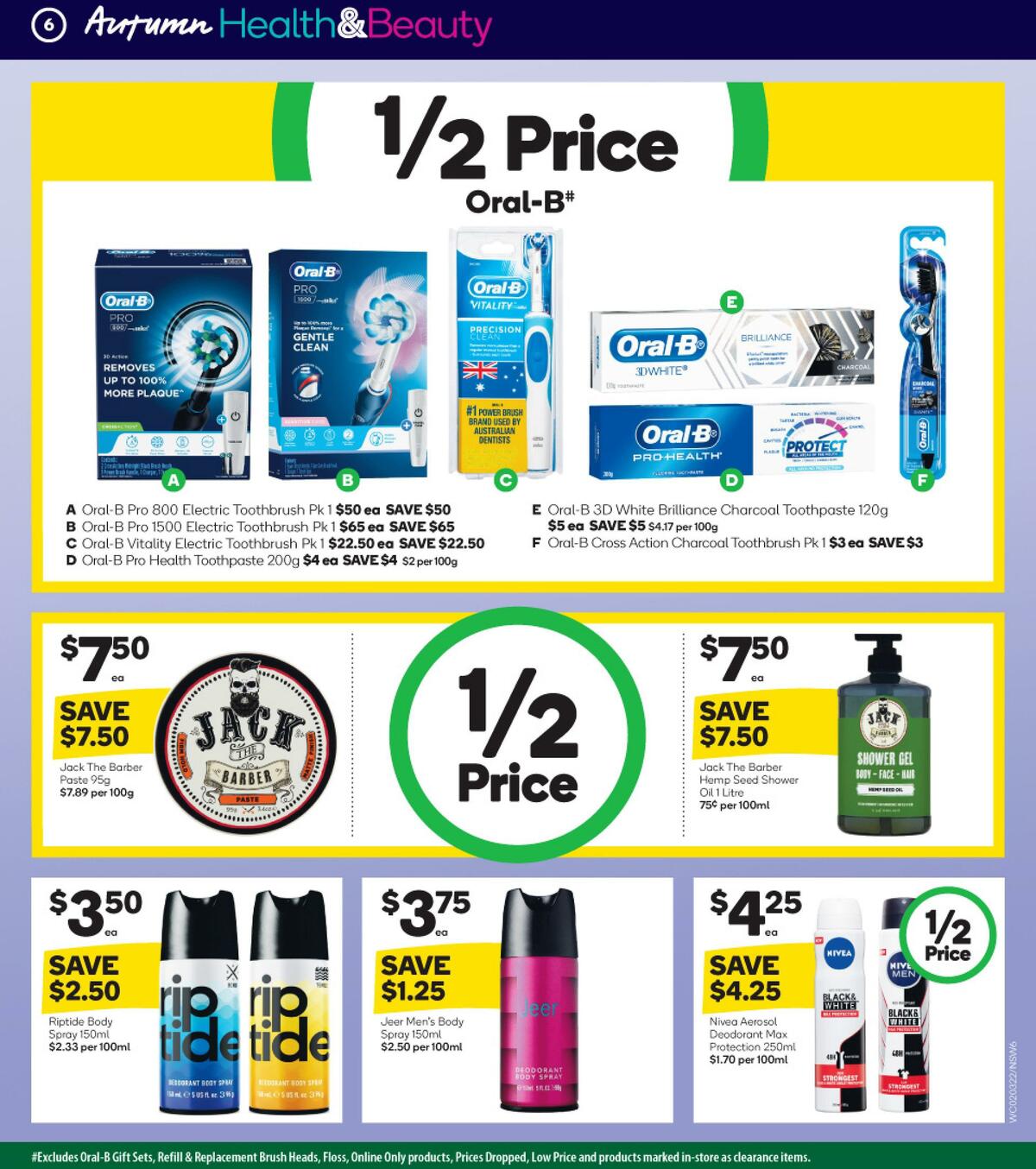 Woolworths Health & Beauty Catalogues from 2 March