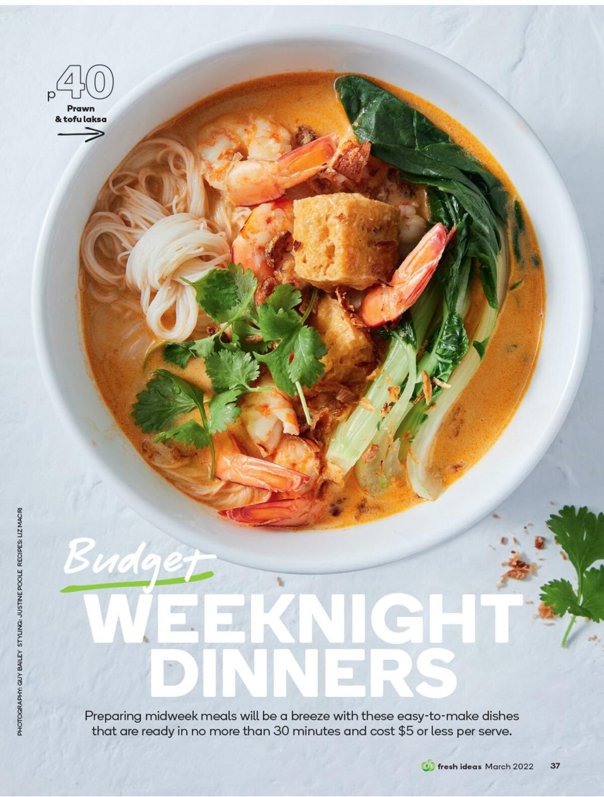 Woolworths Magazine March Catalogues from 1 March