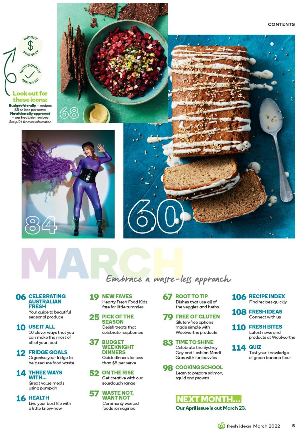 Woolworths Magazine March Catalogues from 1 March