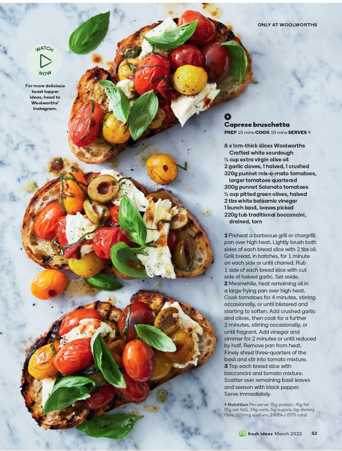 Woolworths Magazine March Catalogues from 1 March