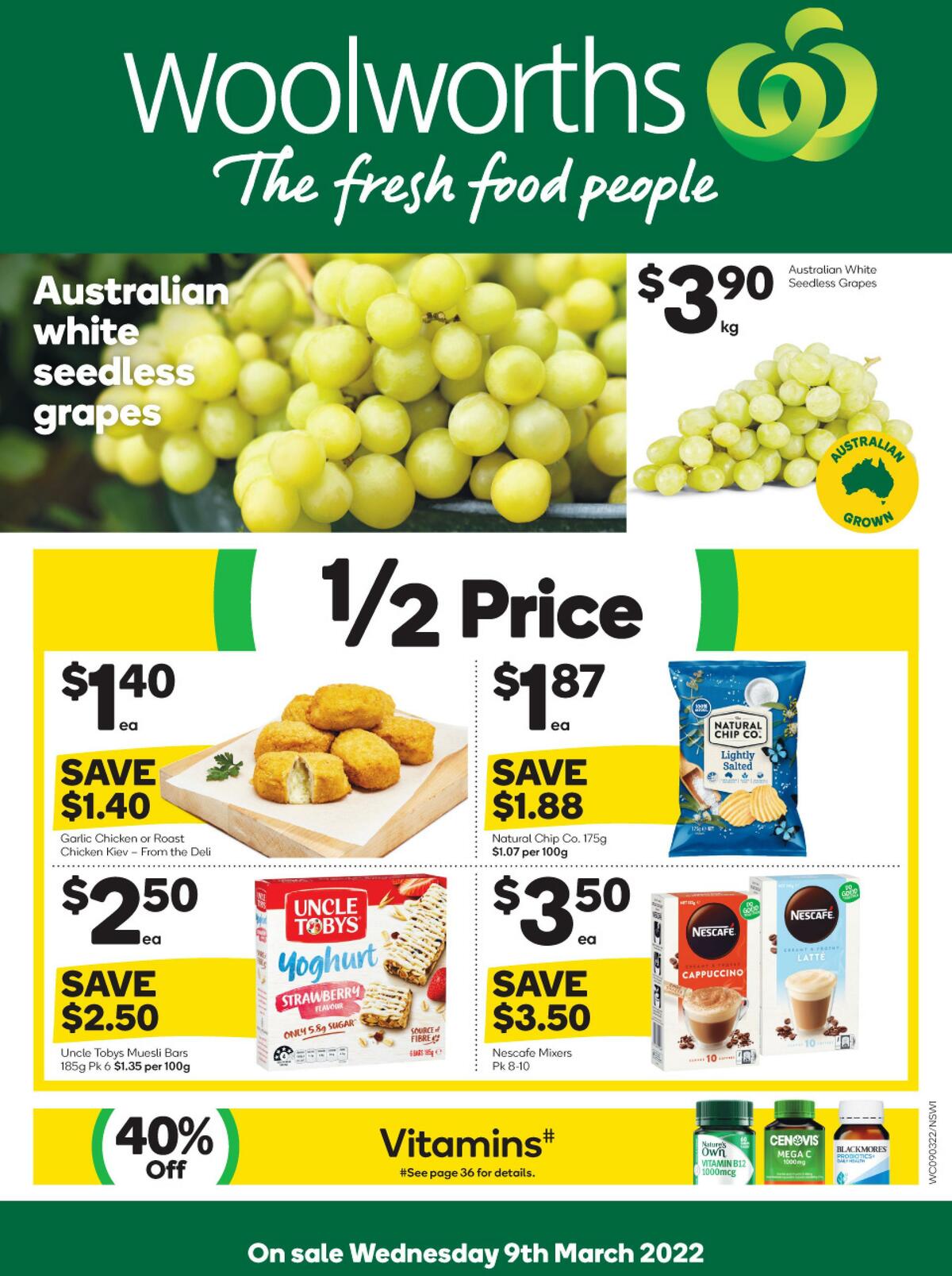 Woolworths Catalogues from 9 March