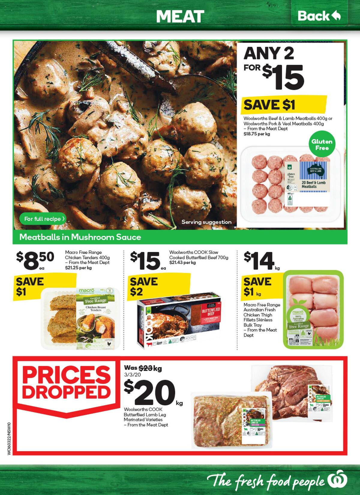 Woolworths Catalogues from 16 March