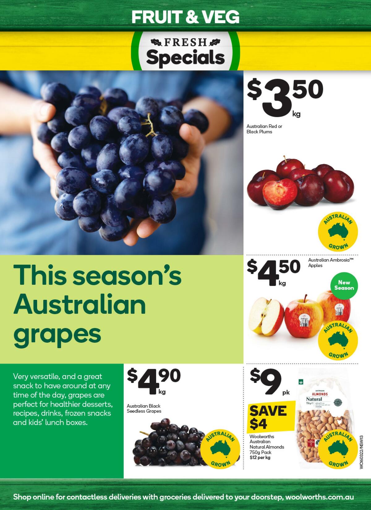 Woolworths Catalogues from 16 March