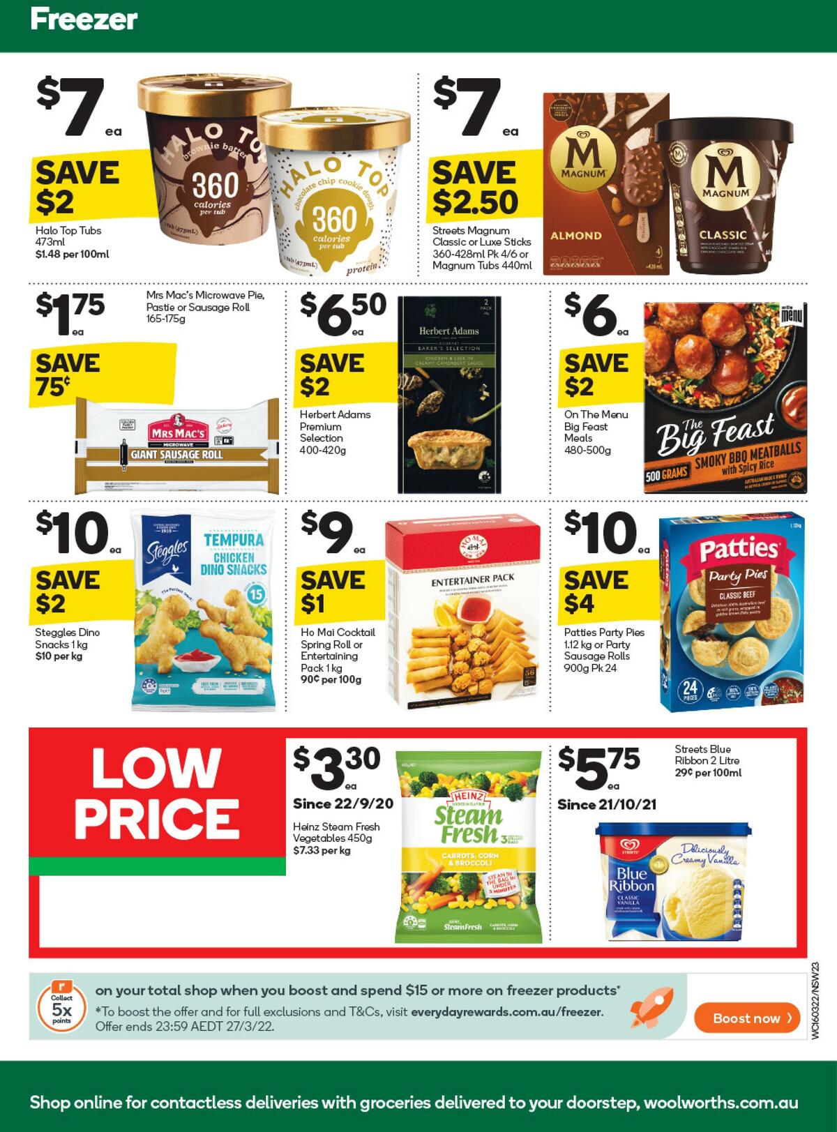 Woolworths Catalogues from 16 March