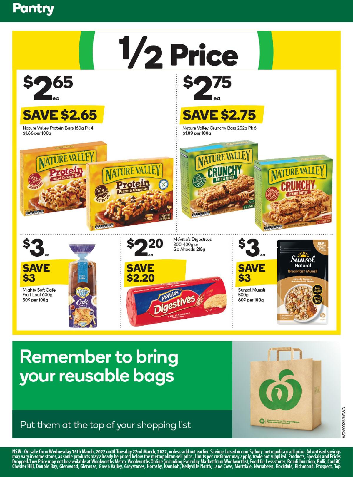 Woolworths Catalogues from 16 March