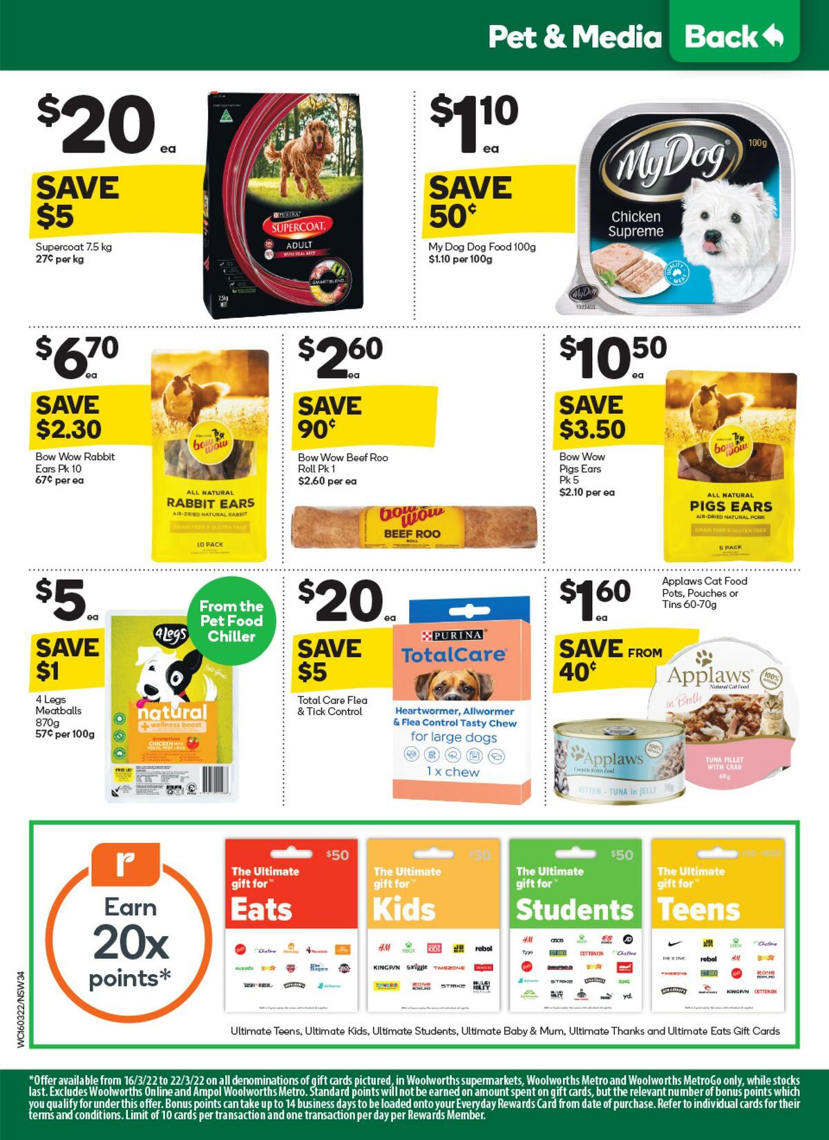 Woolworths Catalogues from 16 March