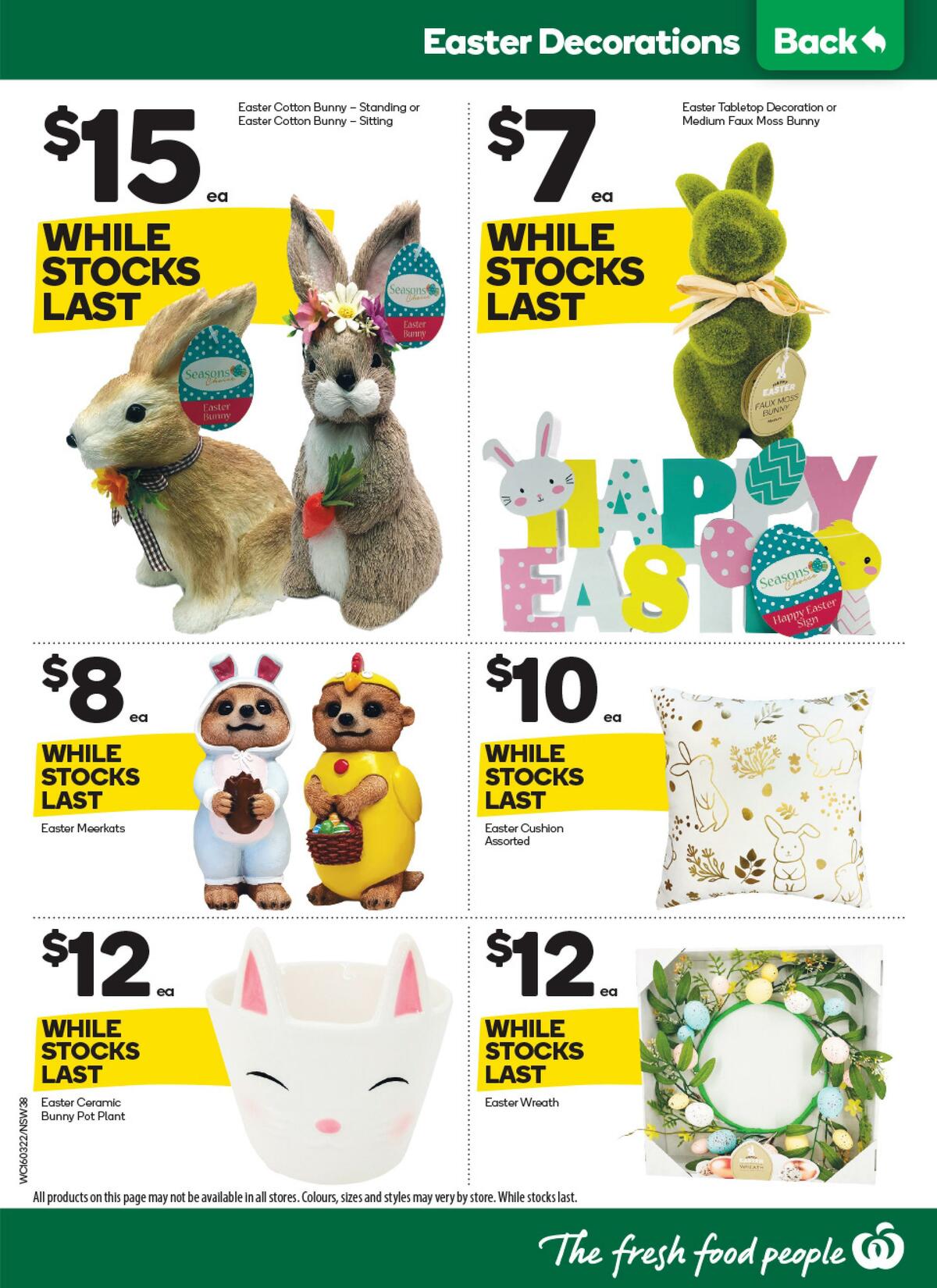 Woolworths Catalogues from 16 March