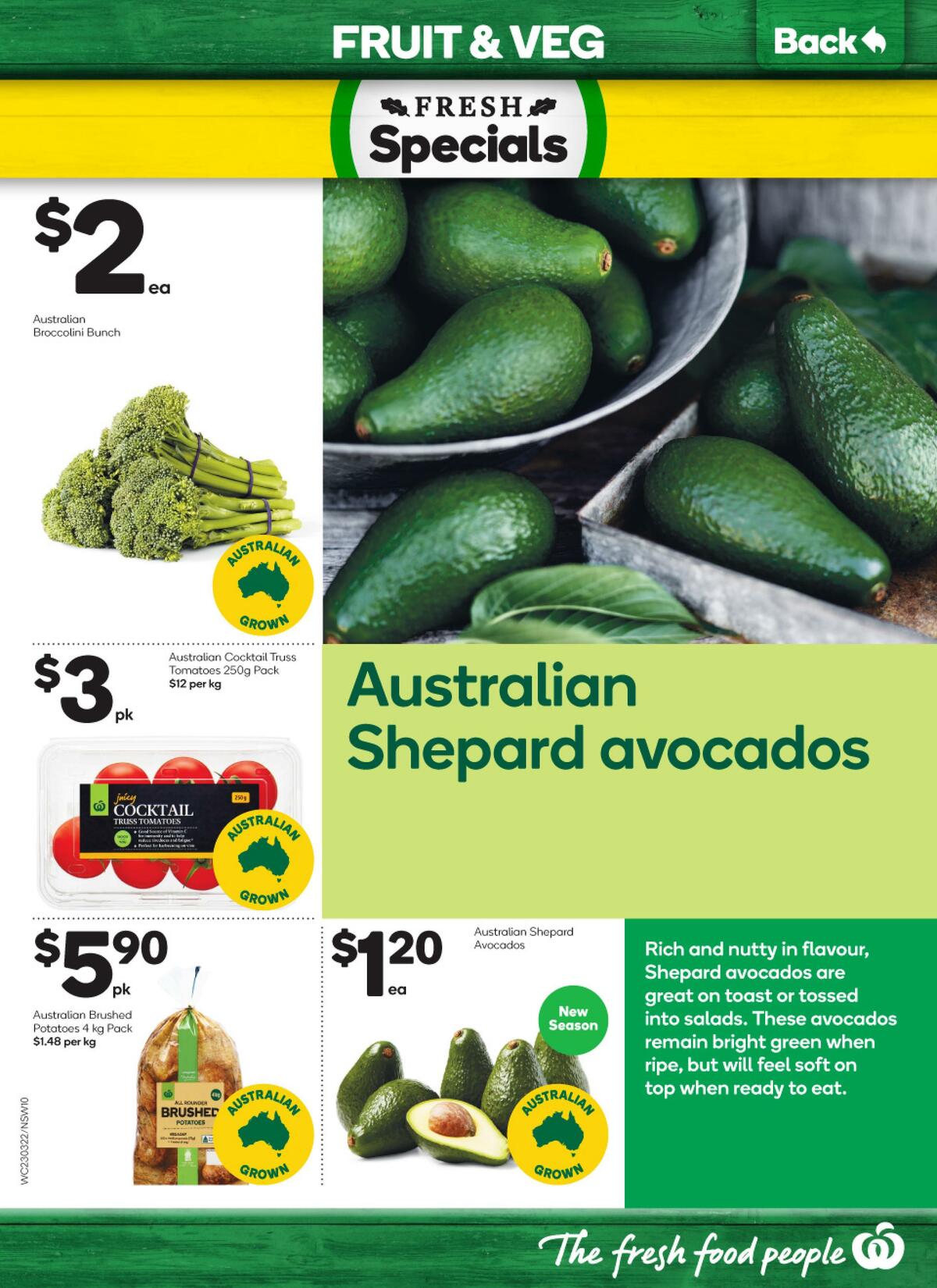Woolworths Catalogues from 23 March