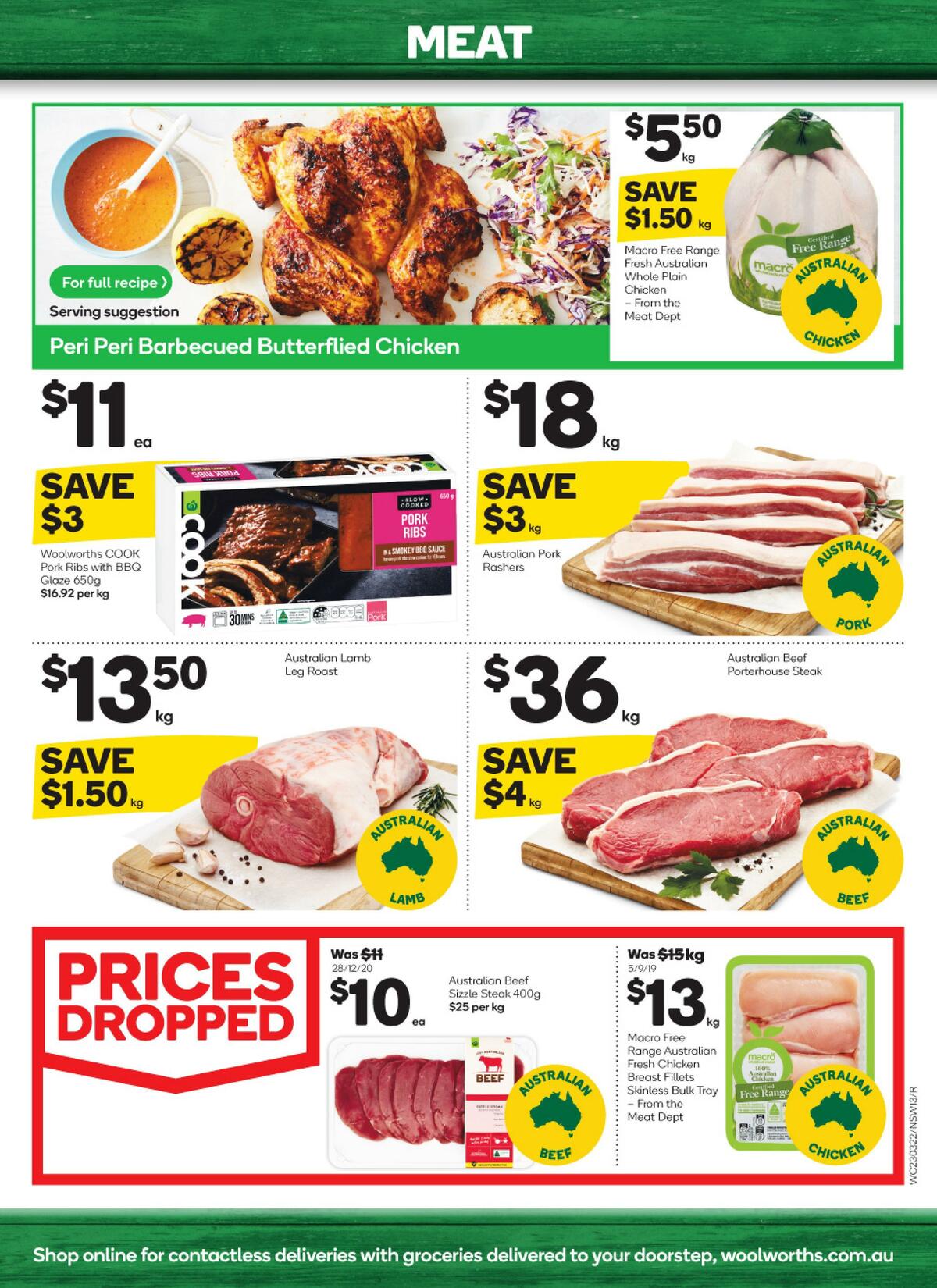Woolworths Catalogues from 23 March