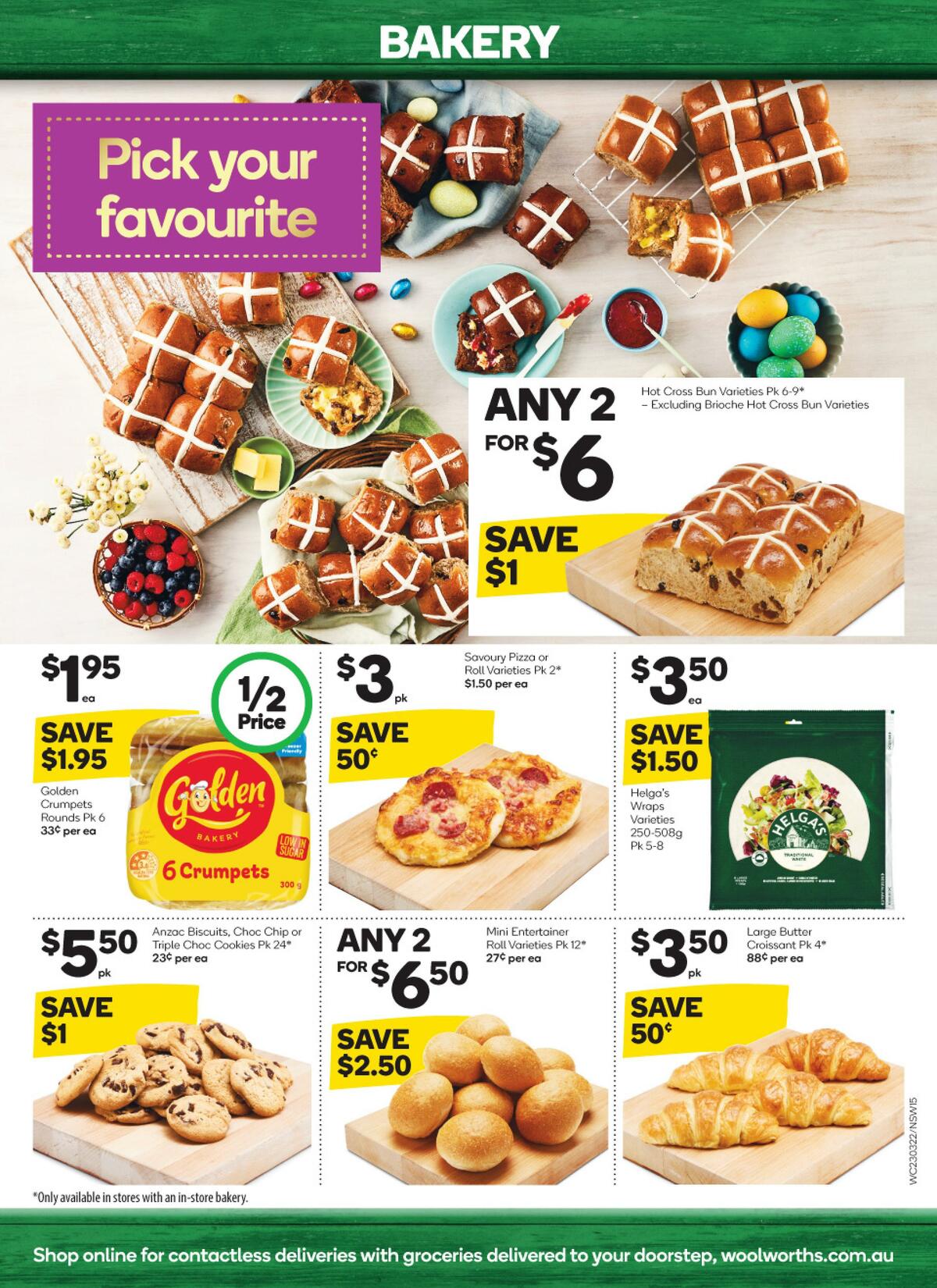 Woolworths Catalogues from 23 March