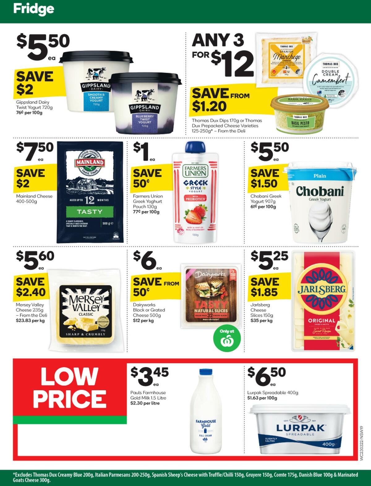 Woolworths Catalogues from 23 March