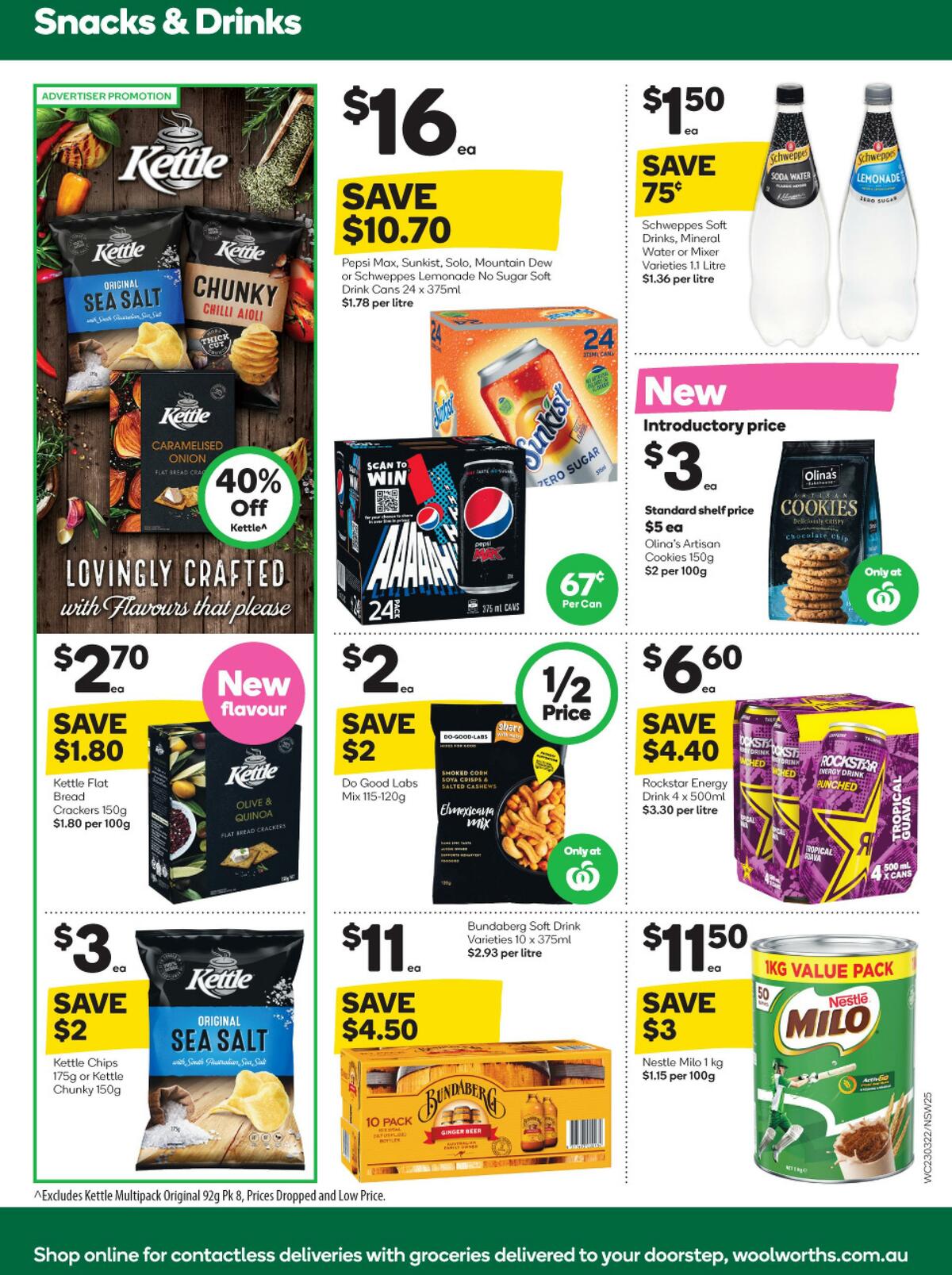 Woolworths Catalogues from 23 March