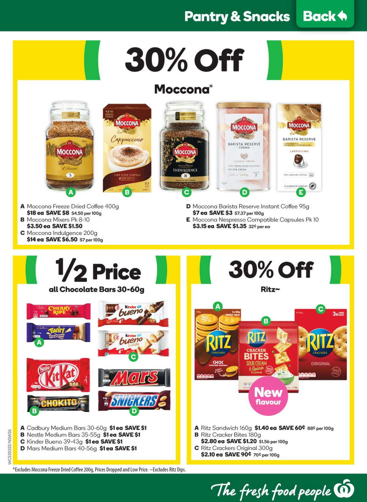 Woolworths Catalogues from 23 March