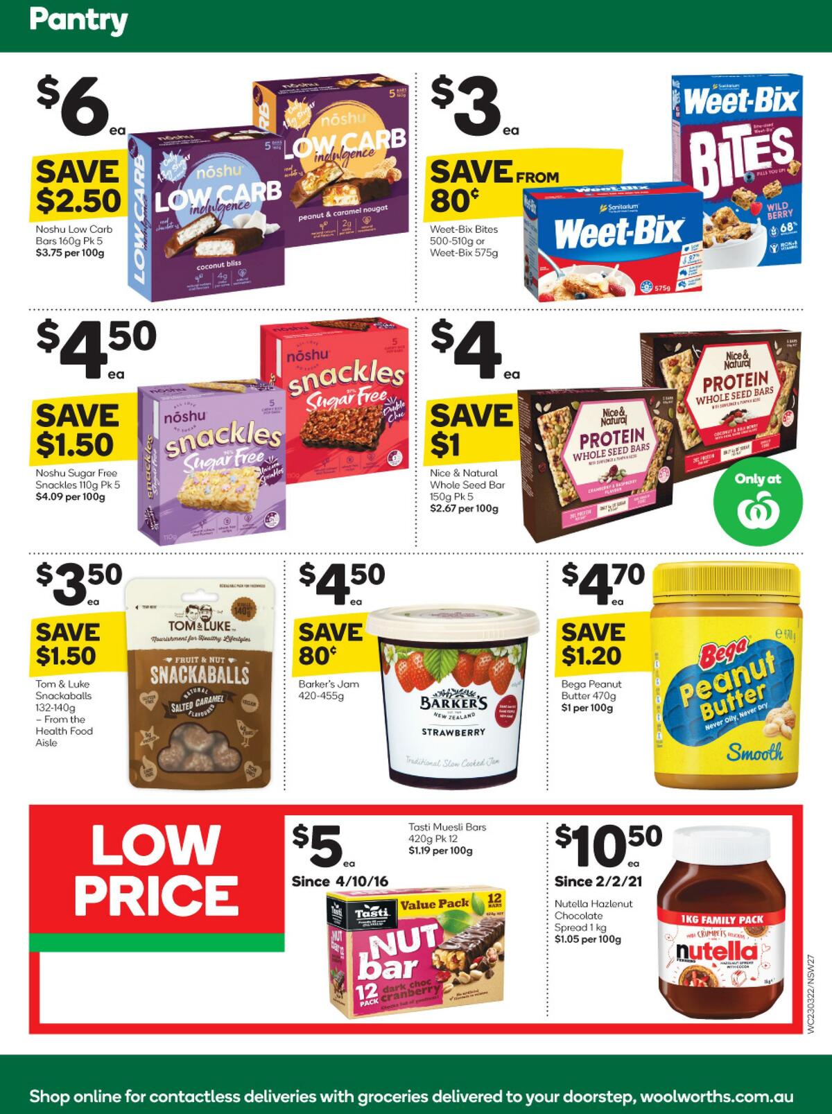 Woolworths Catalogues from 23 March