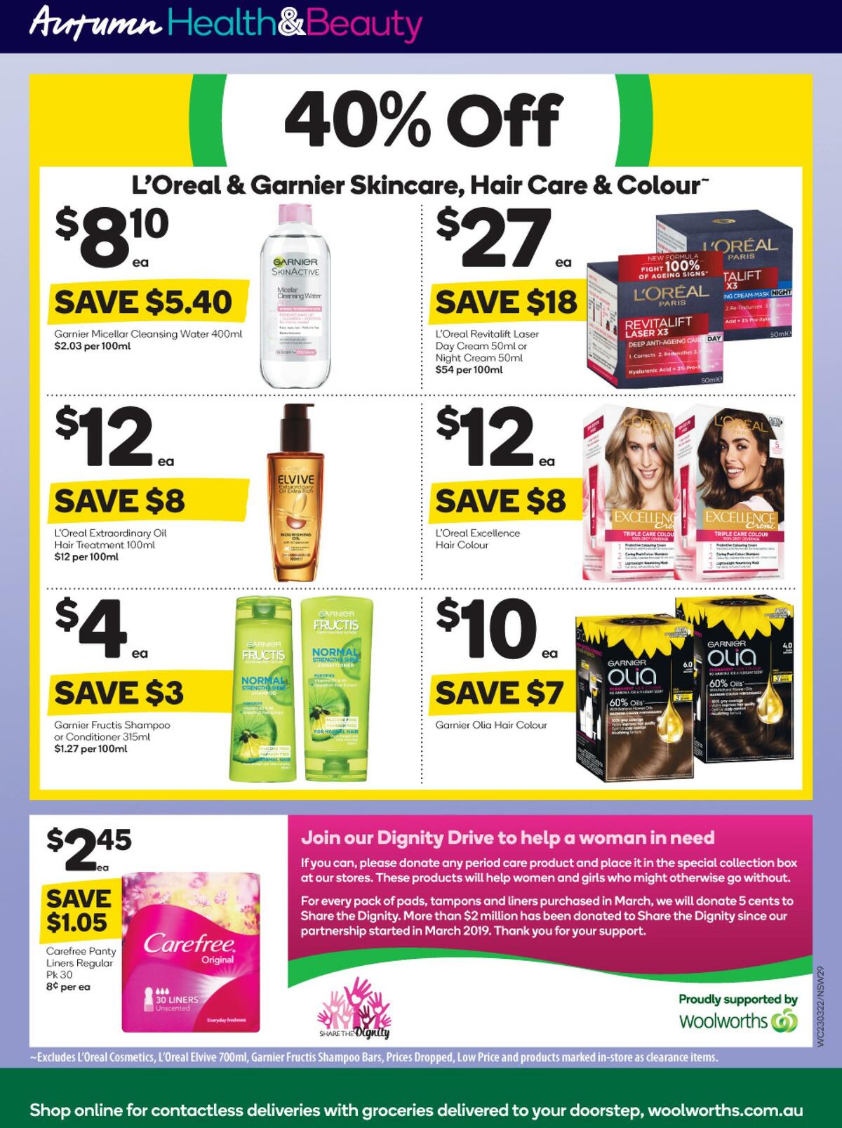 Woolworths Catalogues from 23 March