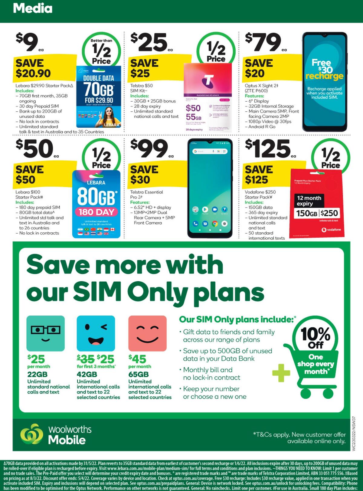 Woolworths Catalogues from 23 March