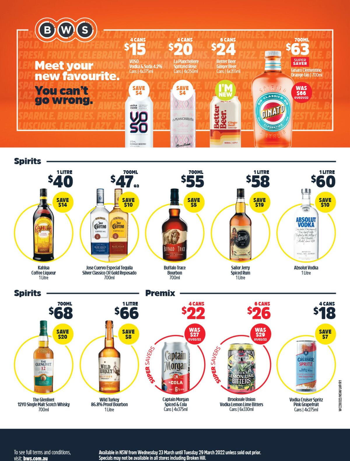 Woolworths Catalogues from 23 March