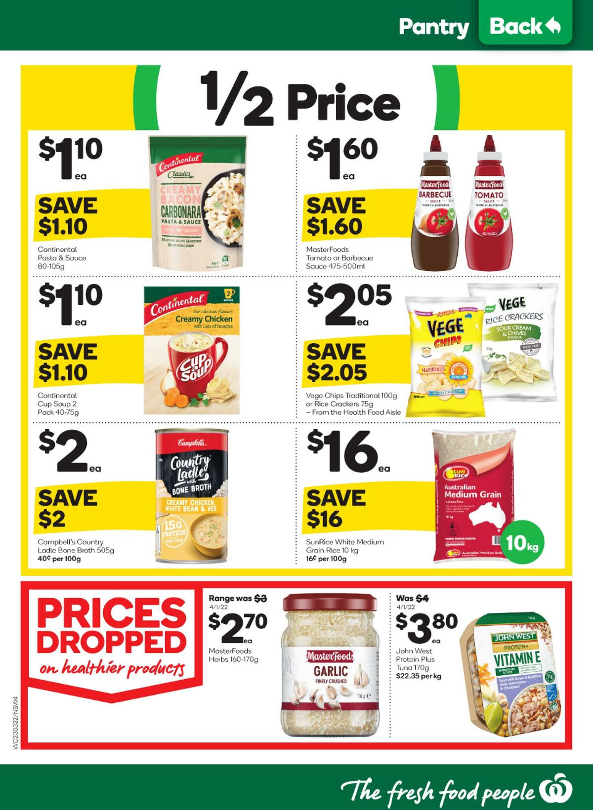 Woolworths Catalogues from 23 March