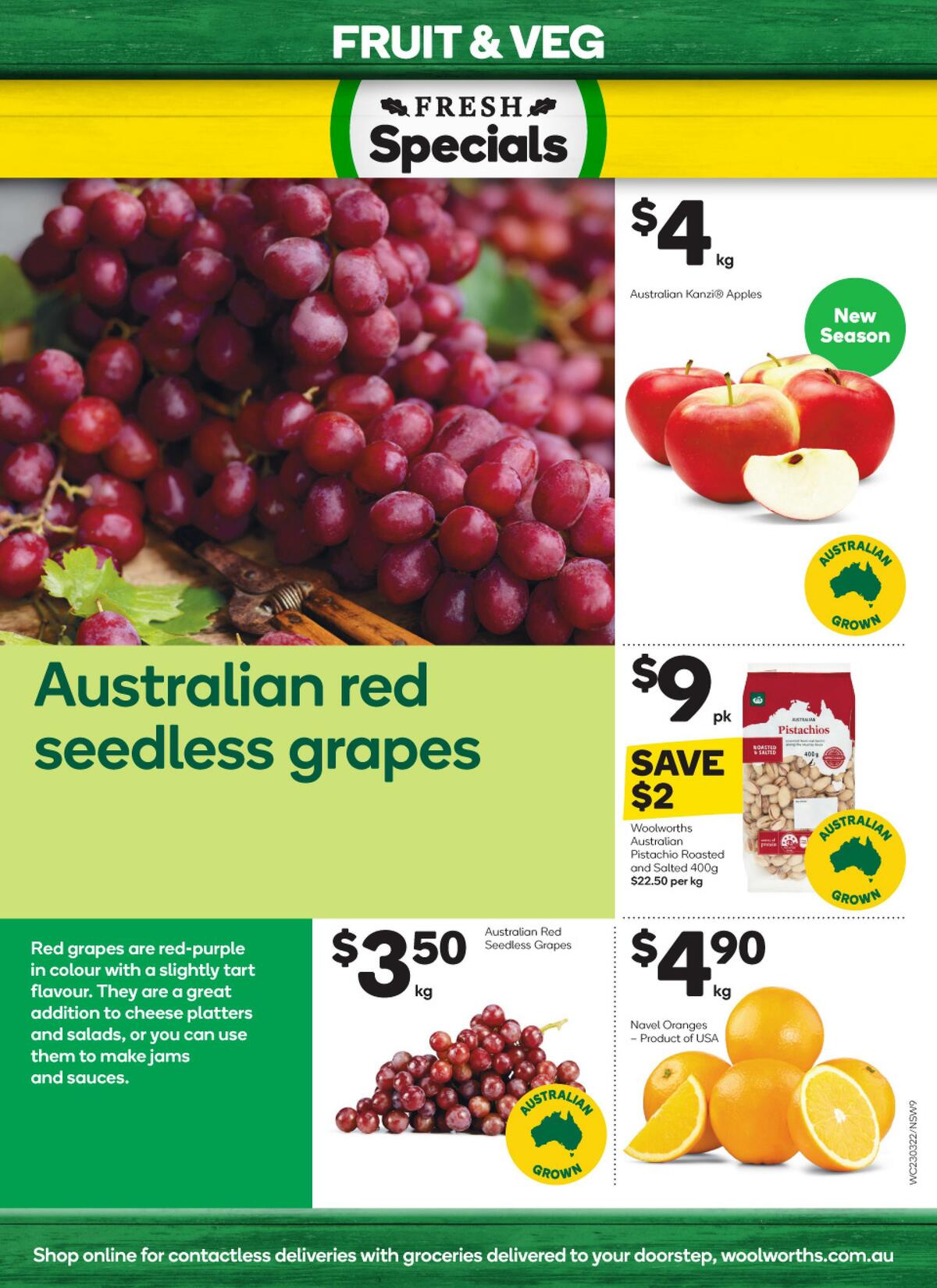 Woolworths Catalogues from 23 March