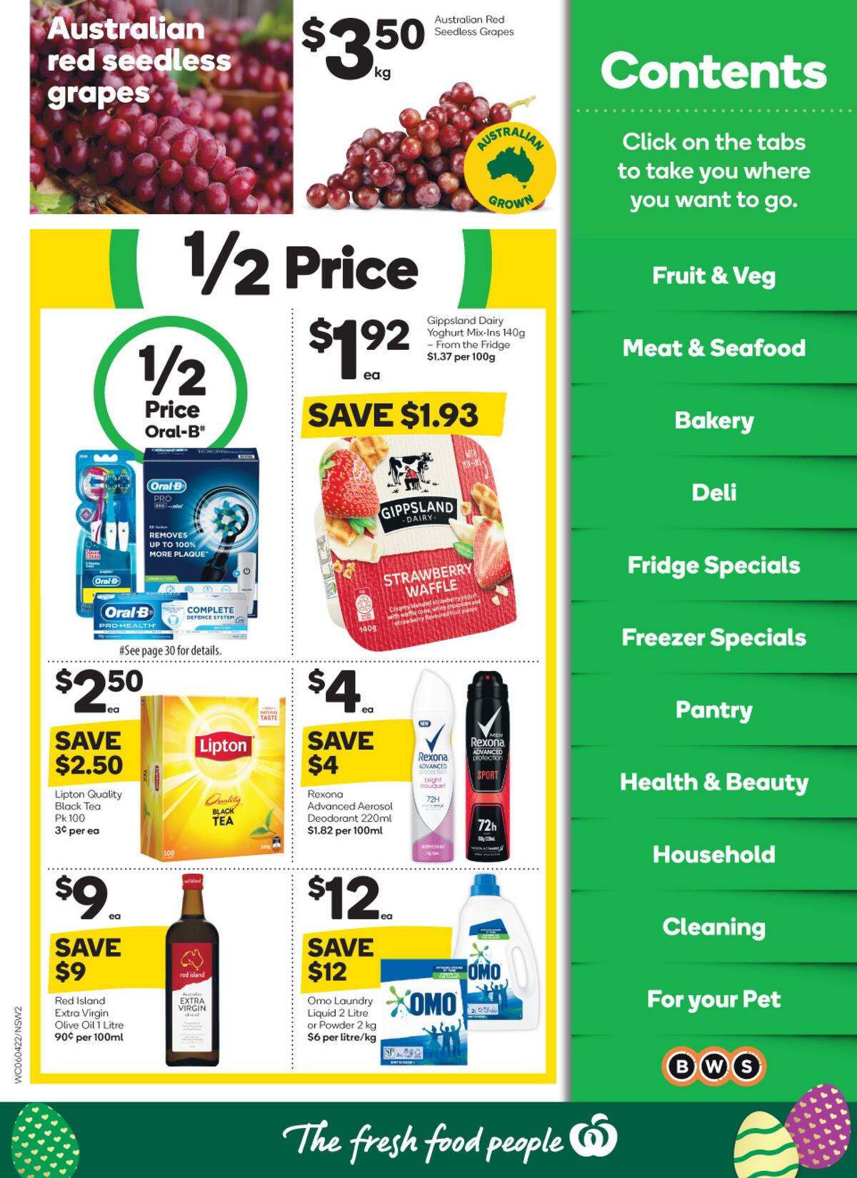 Woolworths Catalogues from 6 April