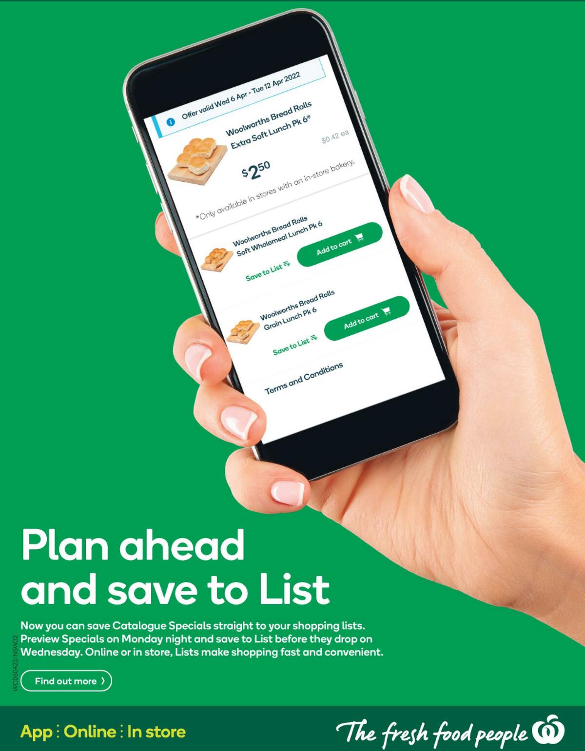 Woolworths Catalogues from 6 April