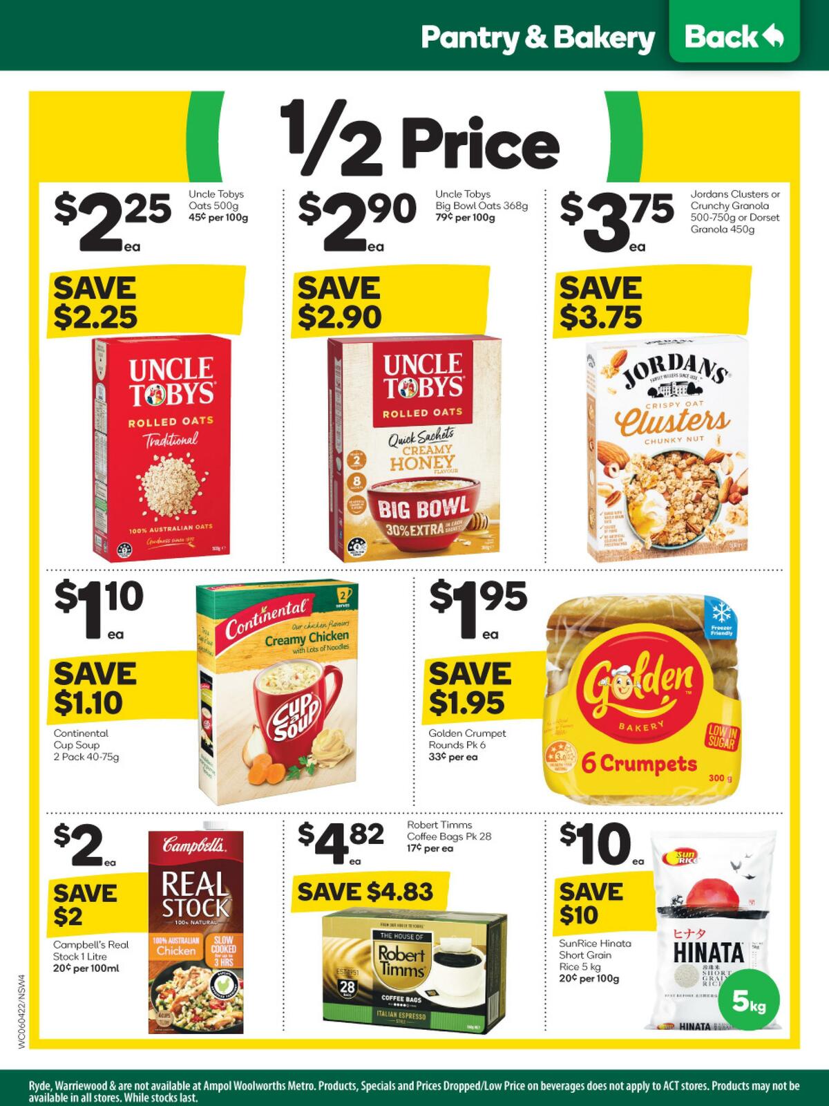 Woolworths Catalogues from 6 April