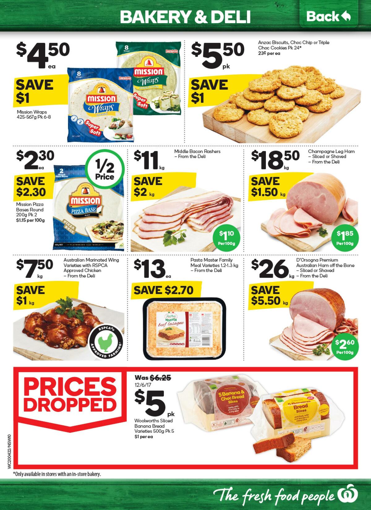 Woolworths Catalogues from 20 April