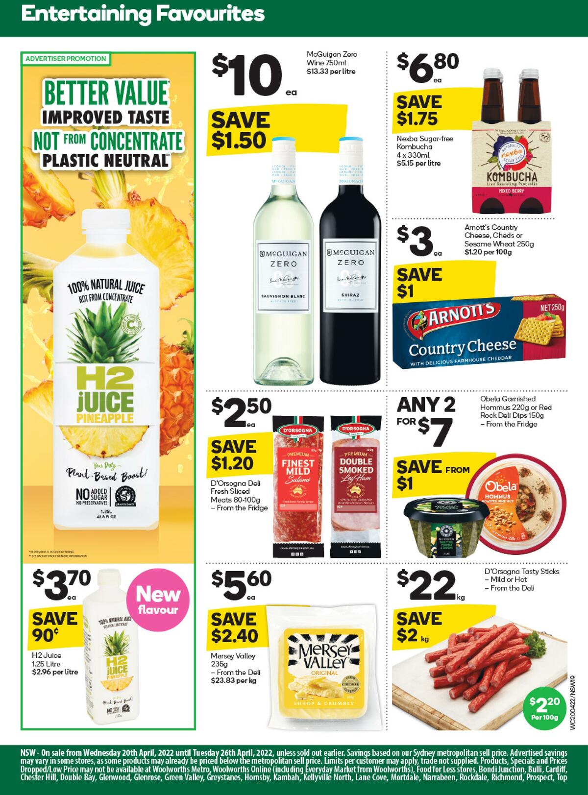 Woolworths Catalogues from 20 April