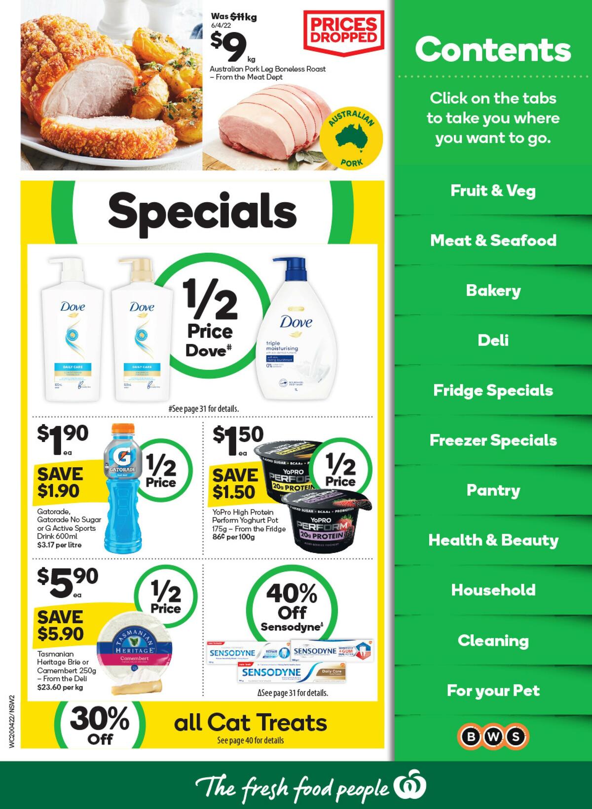 Woolworths Catalogues from 20 April
