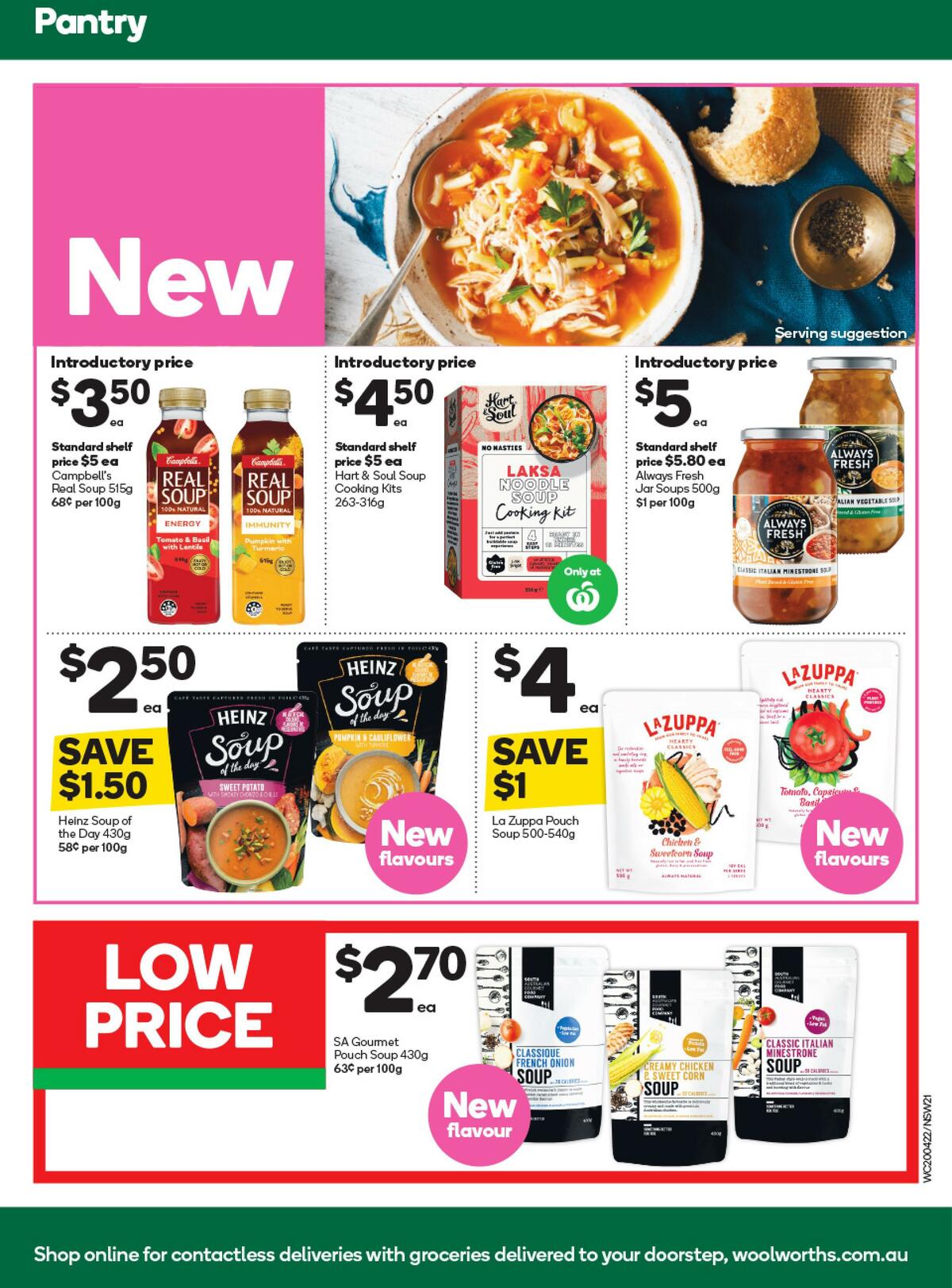 Woolworths Catalogues from 20 April