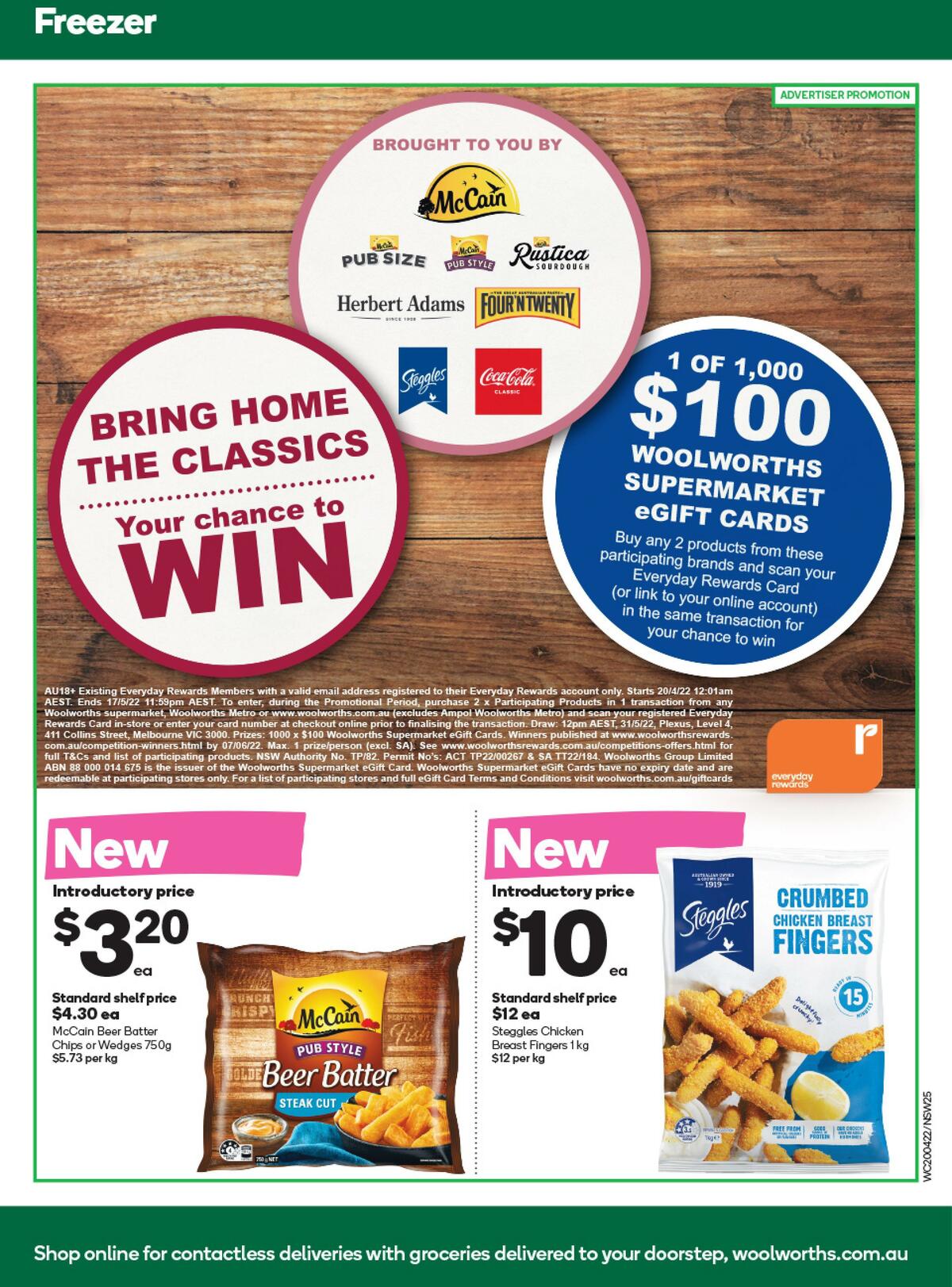 Woolworths Catalogues from 20 April