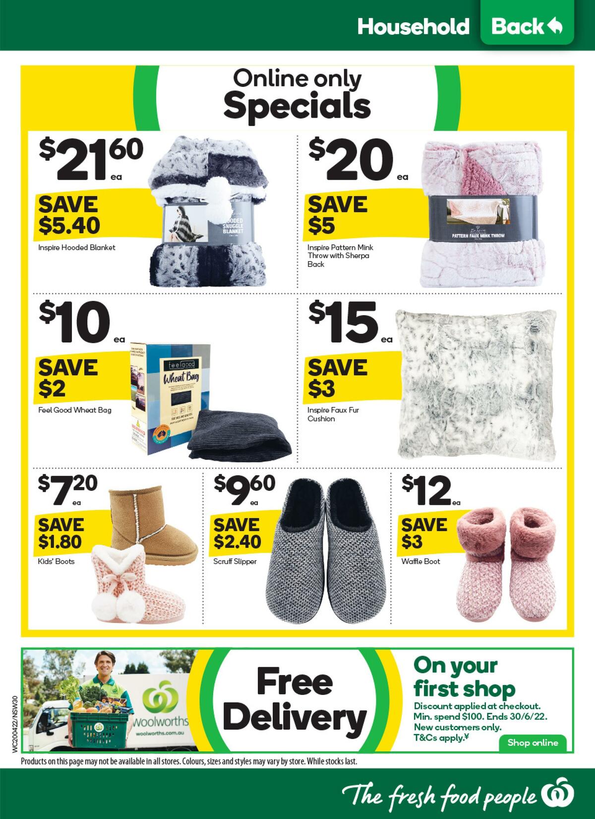 Woolworths Catalogues from 20 April