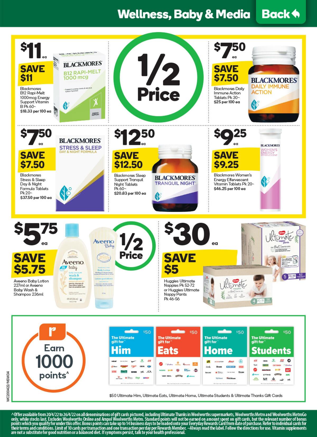 Woolworths Catalogues from 20 April