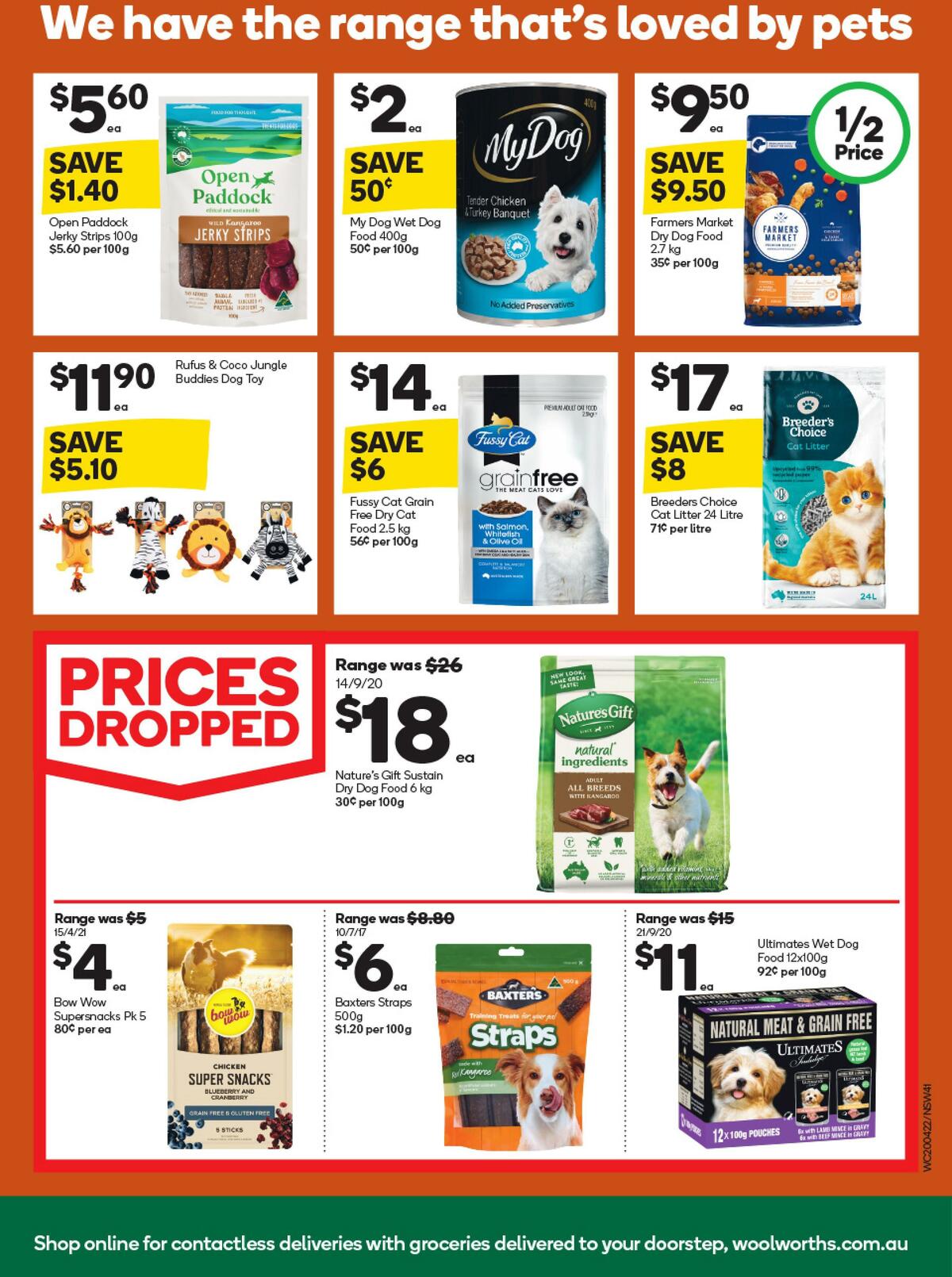 Woolworths Catalogues from 20 April