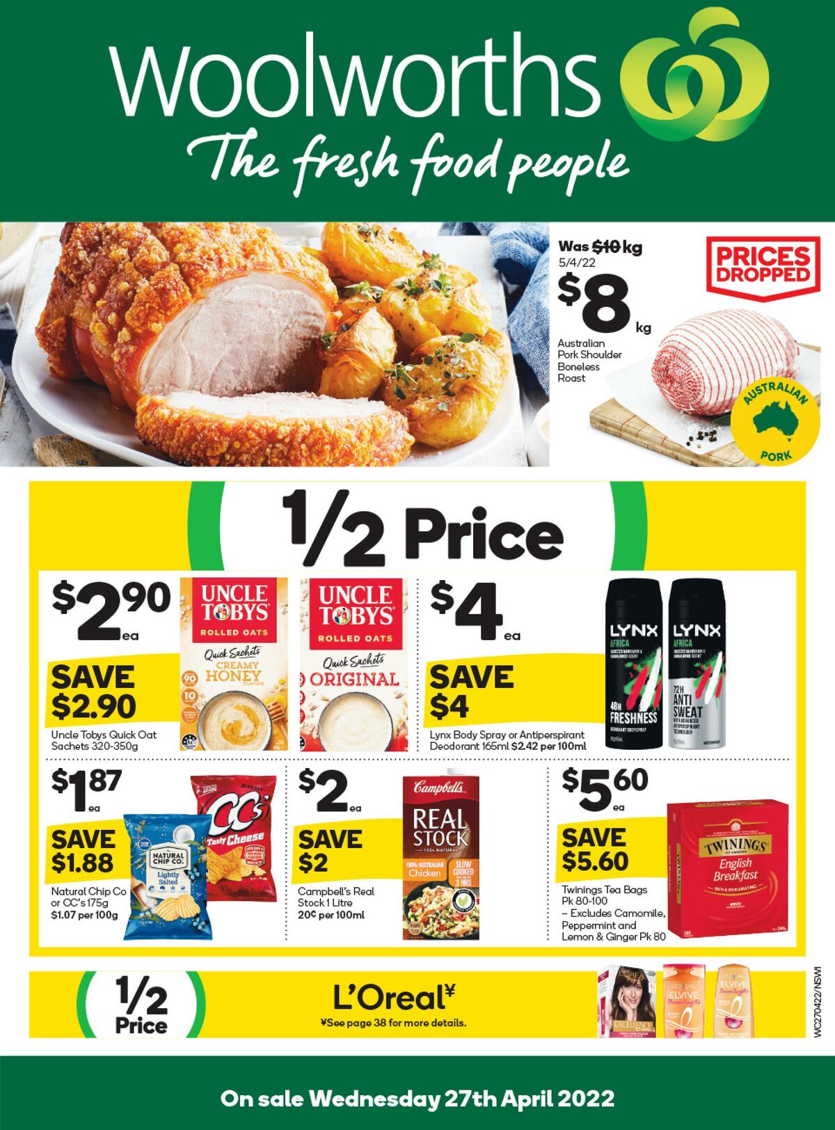 Woolworths Catalogues from 27 April