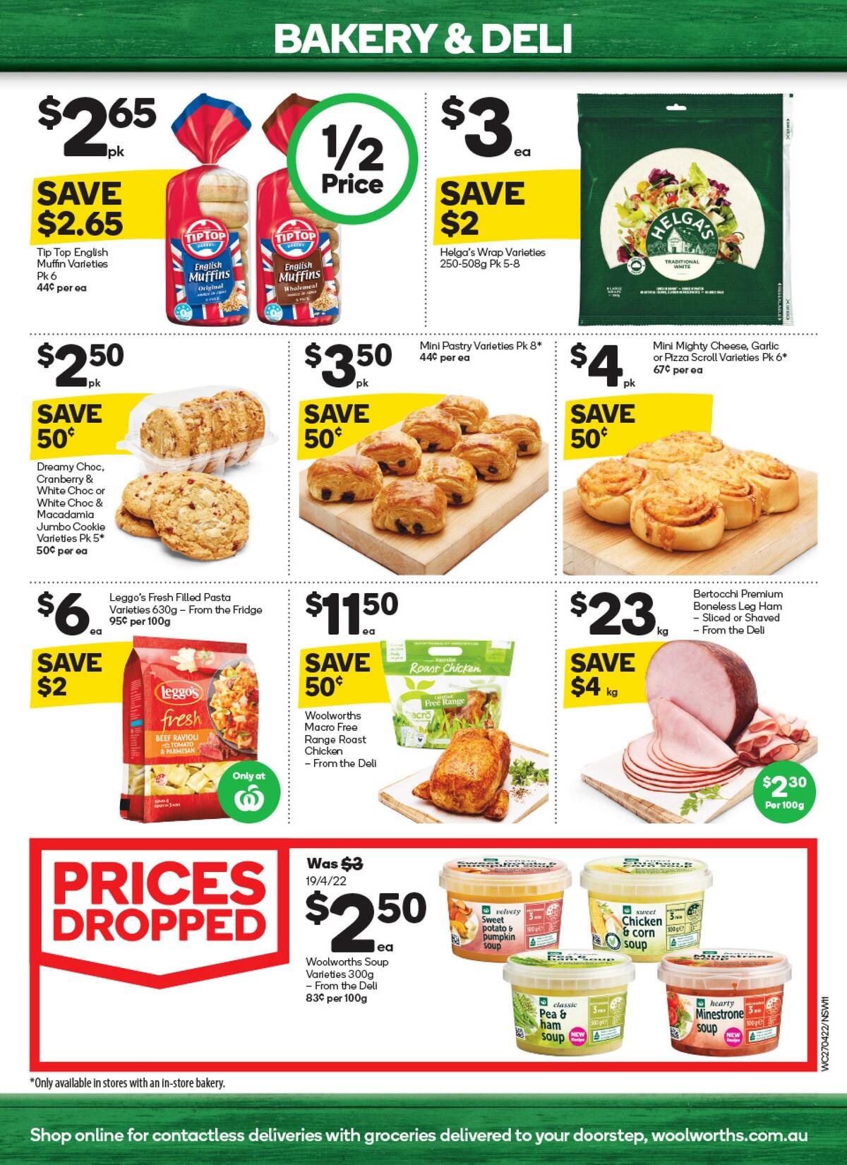 Woolworths Catalogues from 27 April