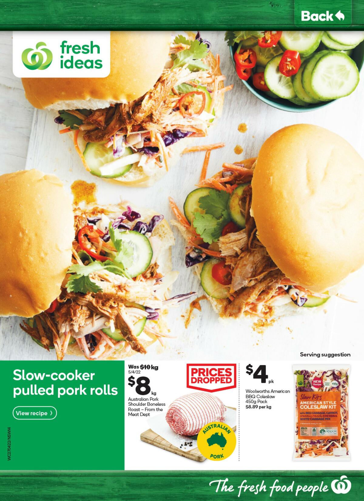 Woolworths Catalogues from 27 April