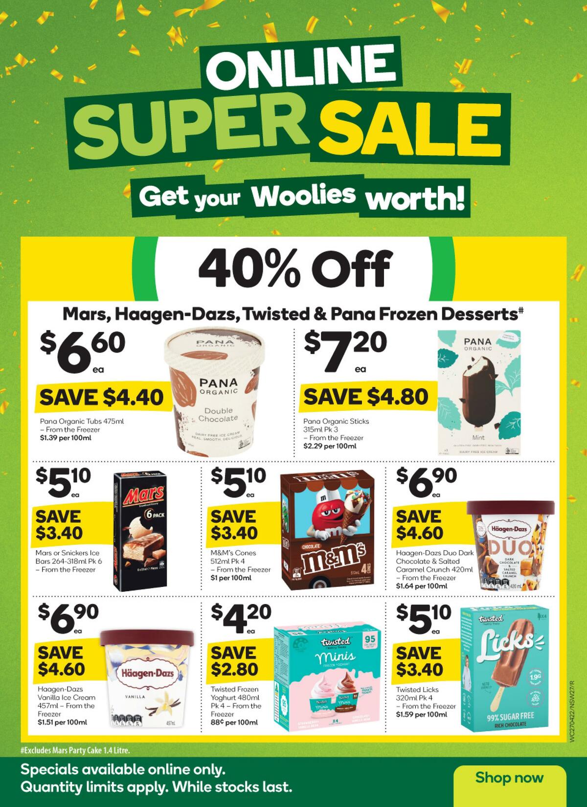 Woolworths Catalogues from 27 April