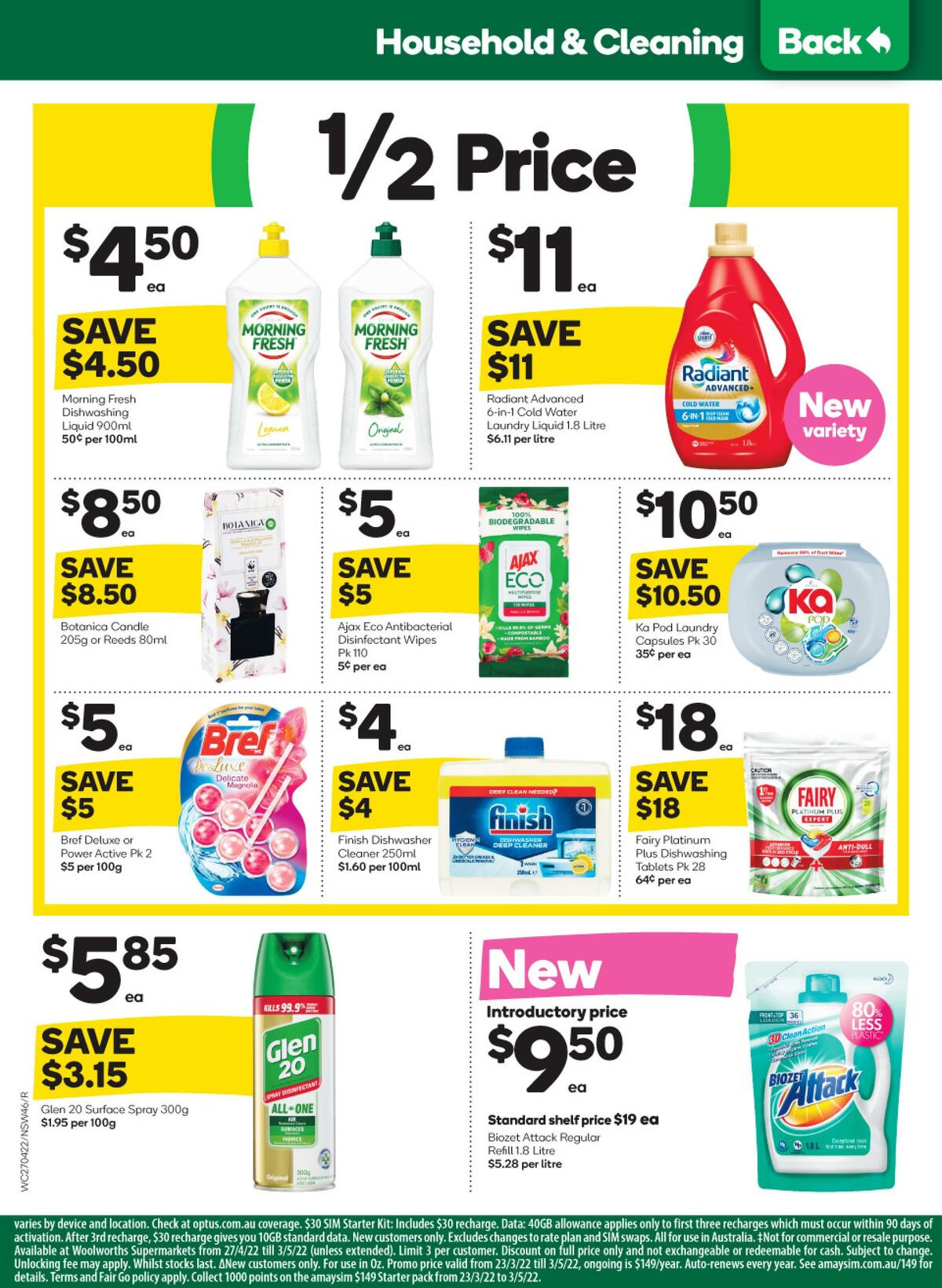 Woolworths Catalogues from 27 April