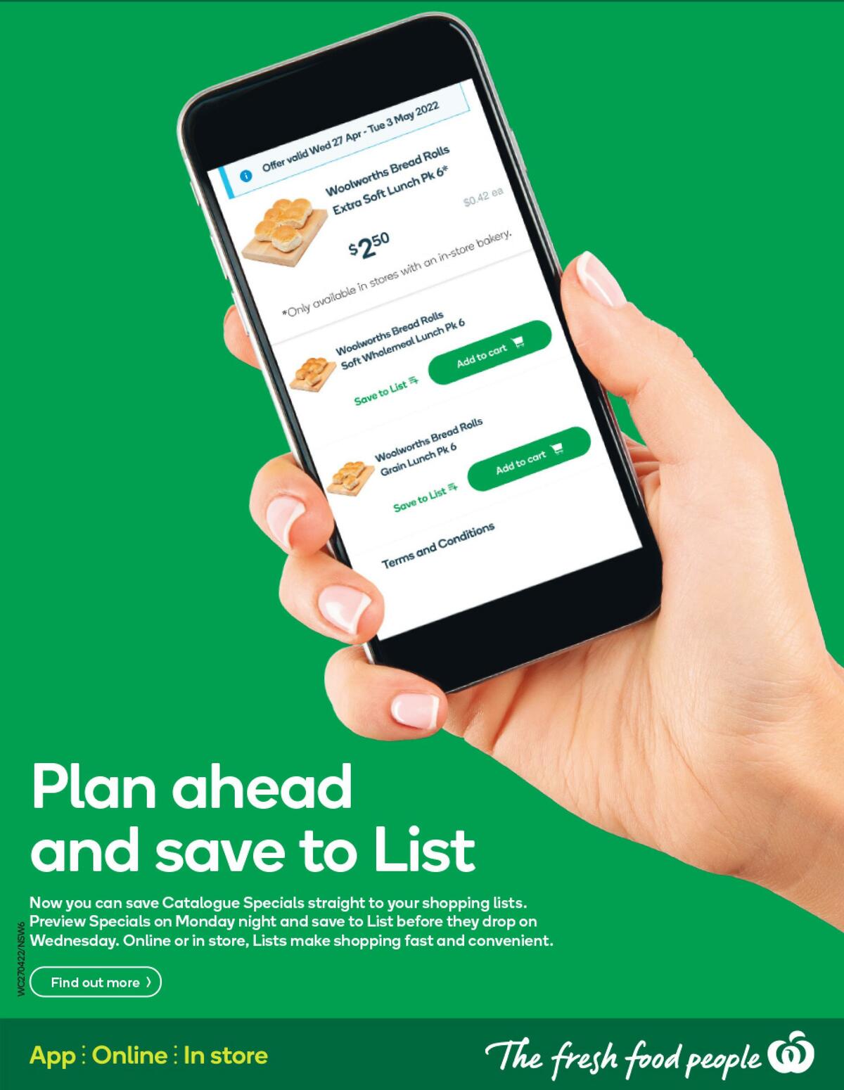 Woolworths Catalogues from 27 April