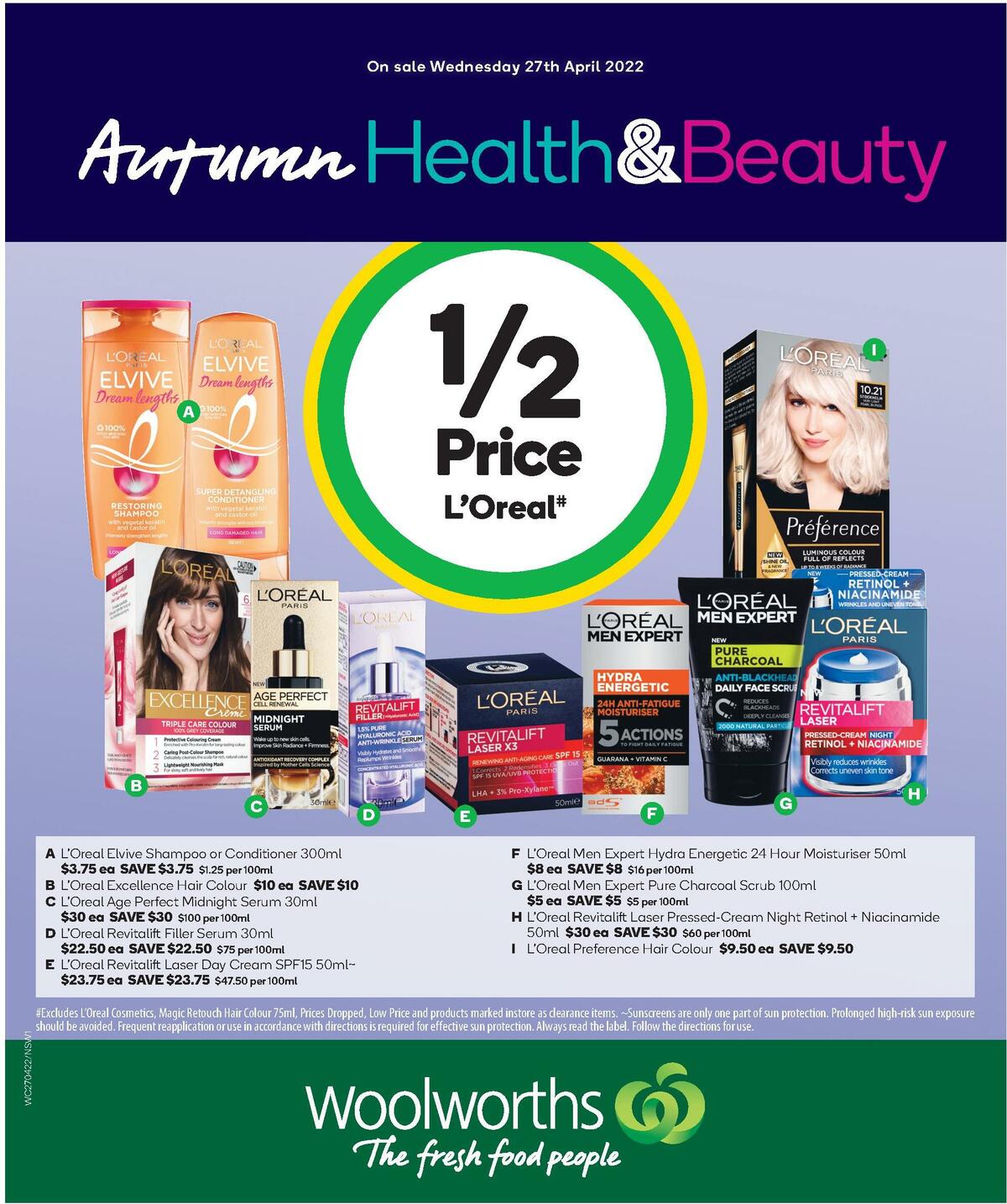 Woolworths Health & Beauty Catalogues from 27 April