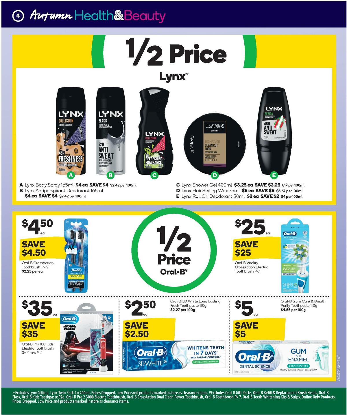 Woolworths Health & Beauty Catalogues from 27 April