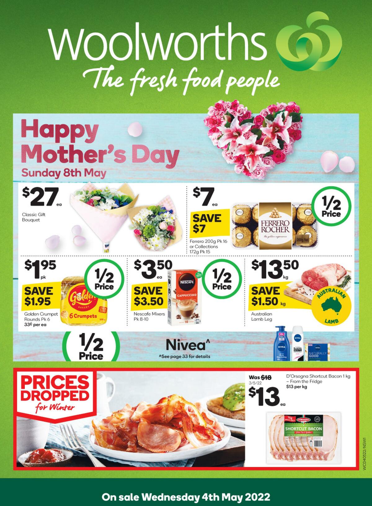 Woolworths Catalogues from 4 May