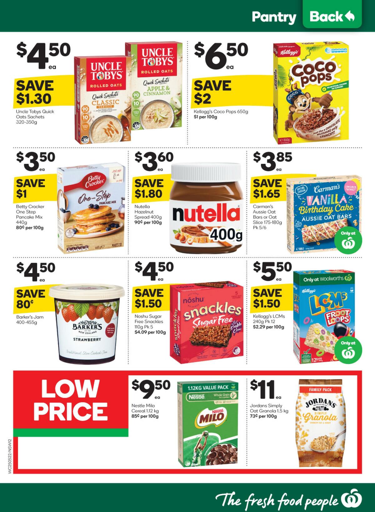 Woolworths Catalogues from 25 May
