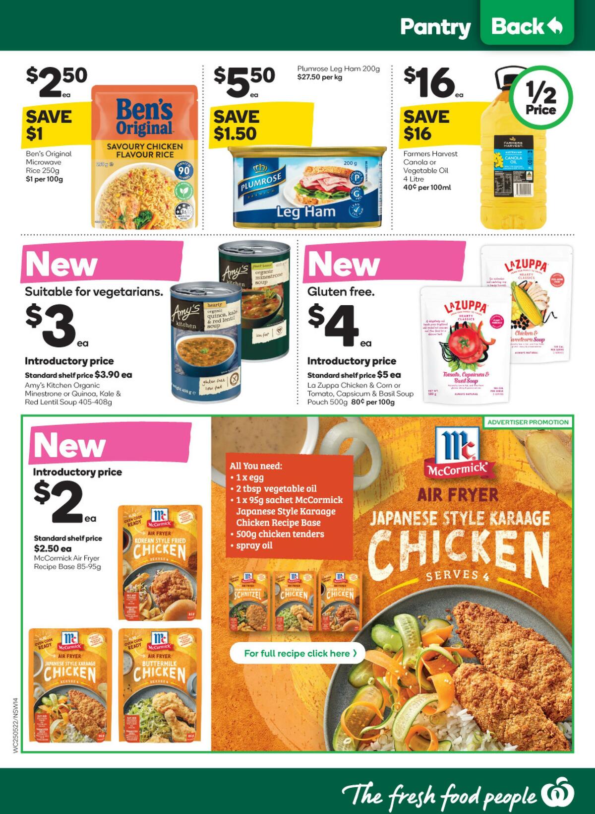 Woolworths Catalogues from 25 May